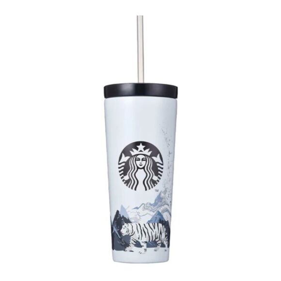 Starbucks Korea 2022  Tiger Cold Cup 16 Oz. NWT - Picture 1 of 6